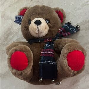 Applause Jingles Plush Teddy Bear #3833 🧸 1985 Vintage 10” Corduroy Ears NEW!